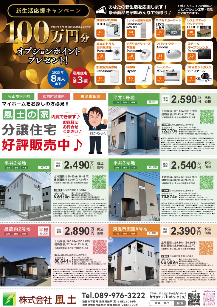 100万円分のオプションポイントプレゼントキャンペーン✨ | お知らせ 