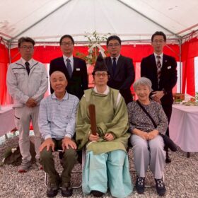 サムネイル : 祝✨S様邸新築工事地鎮祭を行いました✨