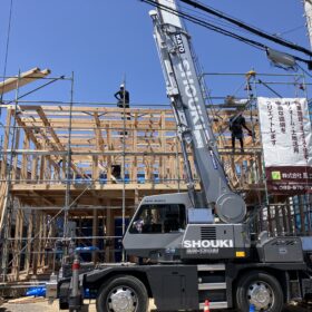 サムネイル : 祝✨（仮称）中須賀アパートPJ新築工事✨上棟しました✨