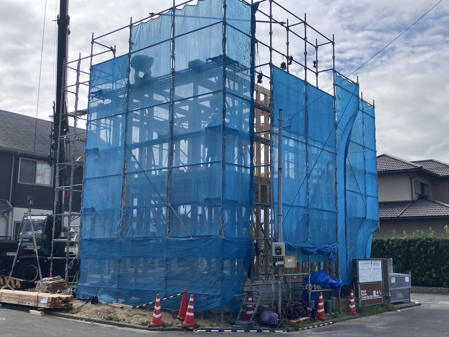 仮称）今治市南高下町戸建賃貸PJ新築工事