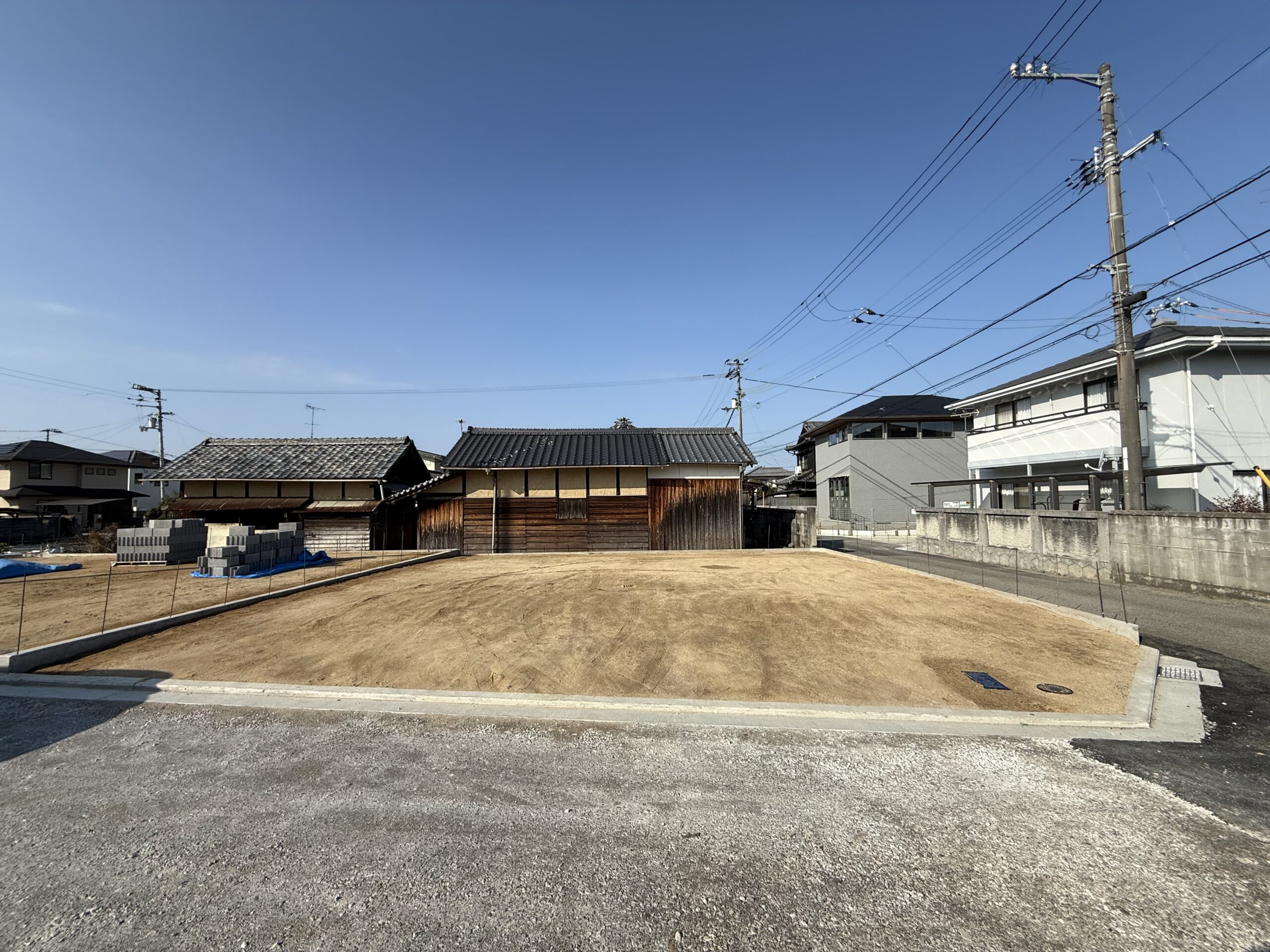 水泥分譲地のイメージ